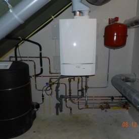 Installatie zonneboiler