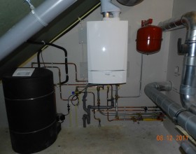 Installatie zonneboiler