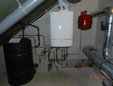 Installatie zonneboiler