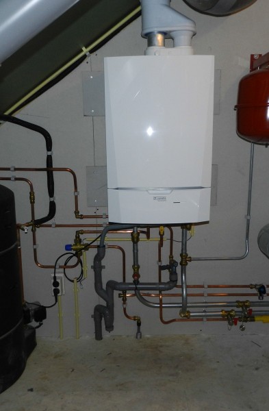 Installatie zonneboiler